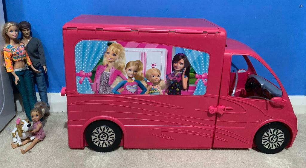 barbie camper van gumtree